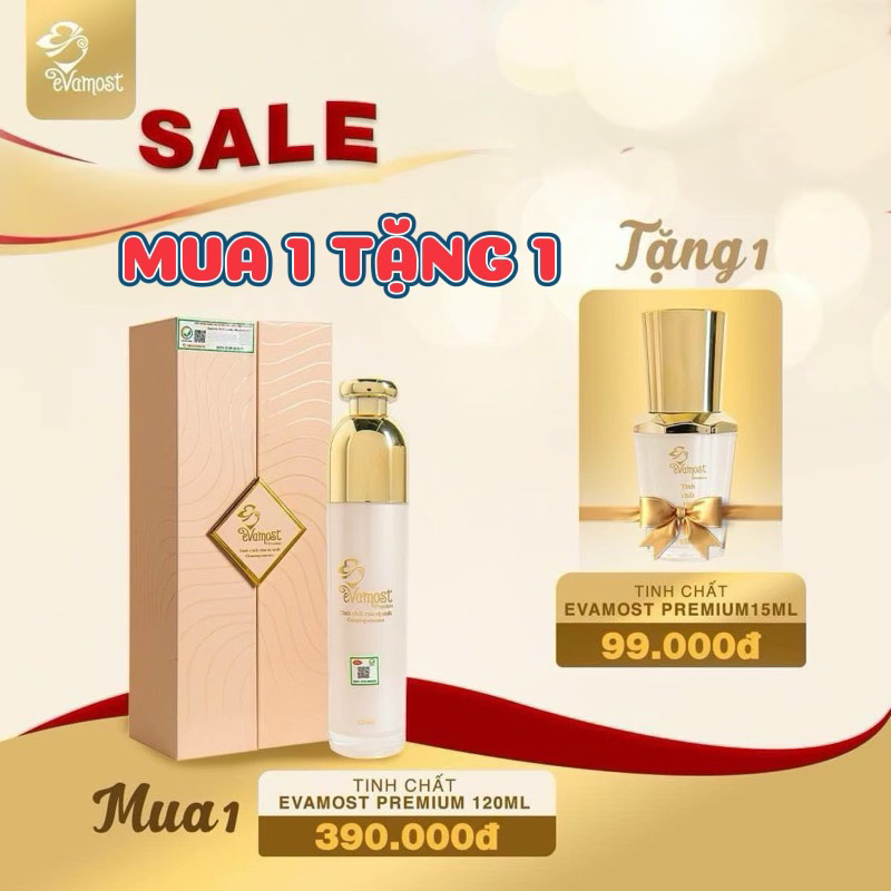 [MUA 1 TẶNG 1 CHAI MINI] DUNG DỊCH VỆ SINH EVAMOST SIÊU PHẨM HỒI SINH THANH XUÂN - TINH CHẤT VỆ SINH PHỤ NỮ 120ML CHÍNH HÃNG