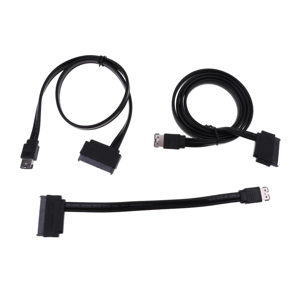 Power Esata To Sata 2.5'' 22Pin Hard Disk Drive Cable