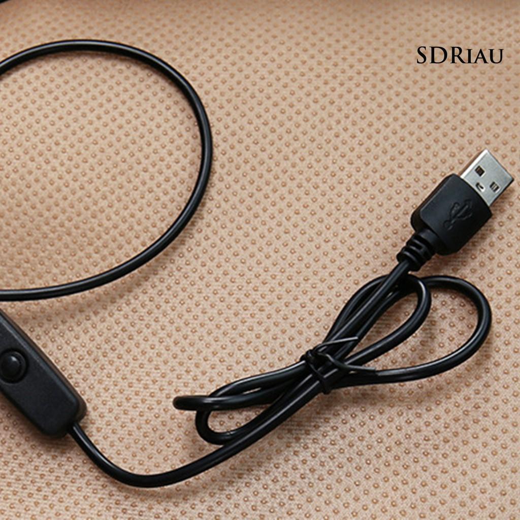 Đệm Sưởi Ấm 5v Tiện Dụng Cho Xe Ô Tô Kèm Dây Cáp Usb