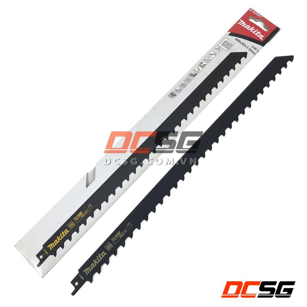 Lưỡi cưa kiếm hợp kim cắt bê tông nhẹ 400x22x1.5mm Makita B-63591 | DCSG