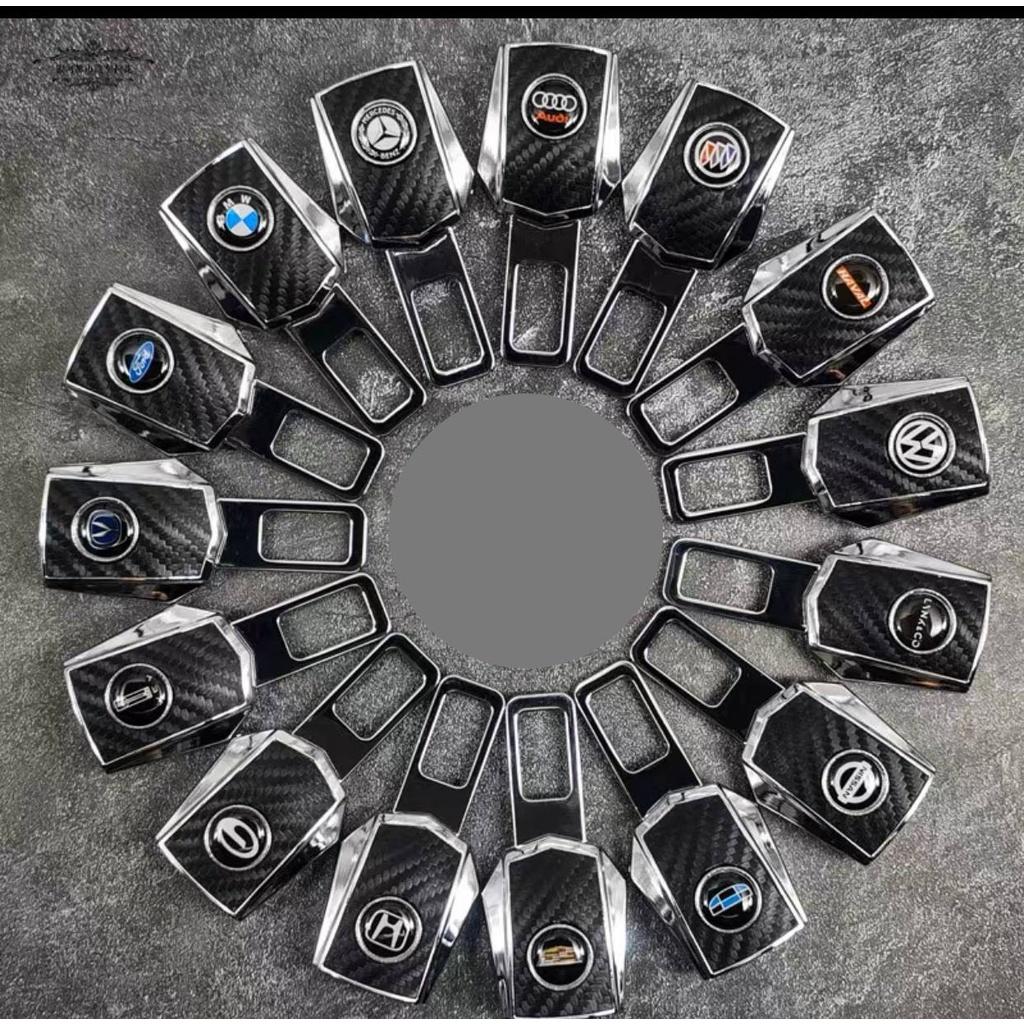 Chốt cài dây an toàn ô tô bằng hợp kim da cacbon chốt an toàn ngắt chuông báo loại cắm nối tiếp đầy đủ cho các hãng xe