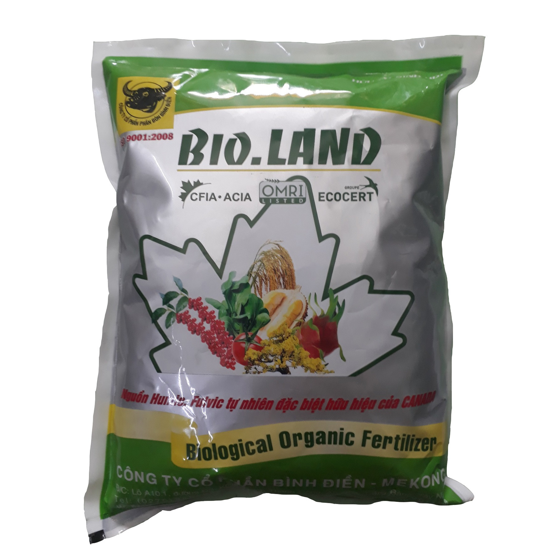 Phân hữu cơ sinh học BIO.LAND cung cấp nguồn hữu cơ tự nhiên hữu hiệu nhập khẩu Canada