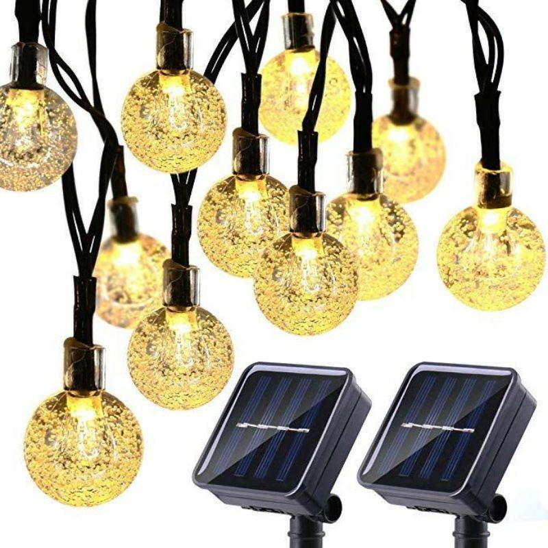 Đèn Trang Trí Ngoài Trời Dây Đèn Chống Nước Chery Snown Năng Lượng Mặt Trời