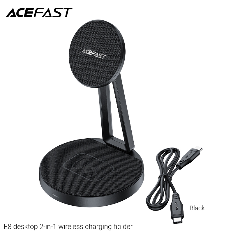 Giá đỡ sạc không dây để bàn 2 in 1 Acefast - E8 Hàng chính hãng Acefast