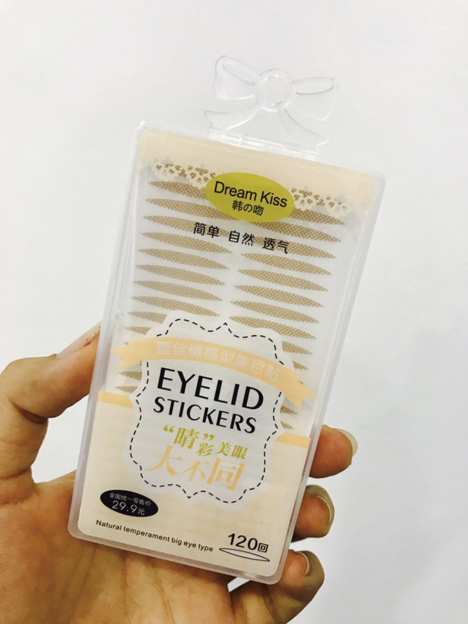 Hộp miếng dán kích mí lưới Dream Kiss Eyelid Stickers -