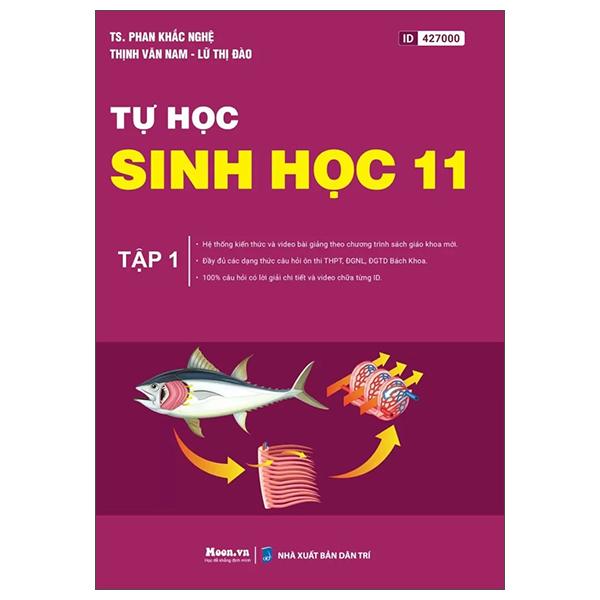 Sách - Tự Học Sinh Học 11 - Tập 1