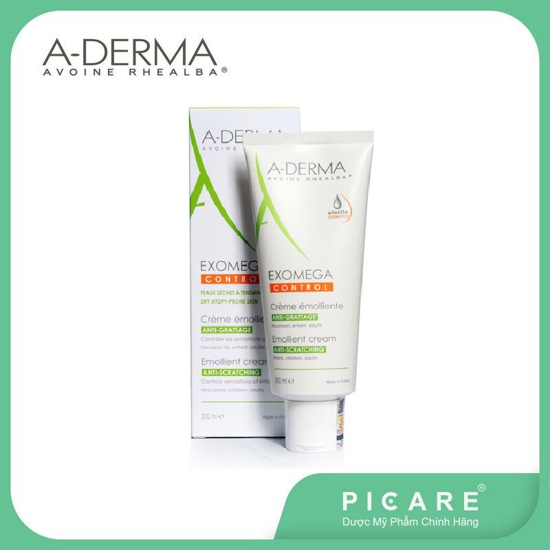 Kem Dưỡng Ẩm A-Derma Cho Viêm Da Cơ Địa & Da Khô Exomega Allergo Emollient Cream 200ml