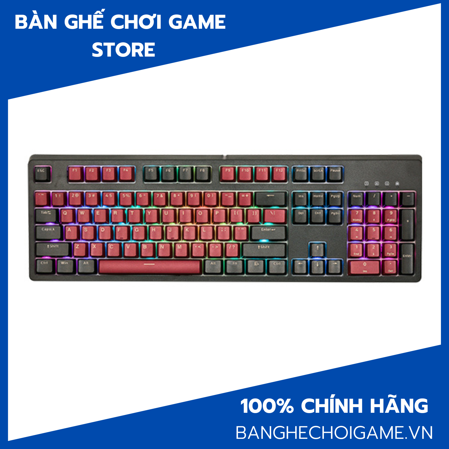 Bàn phím cơ E-Dra EK3104 RGB Blood Warrior E-Dra Switch - Hàng chính hãng