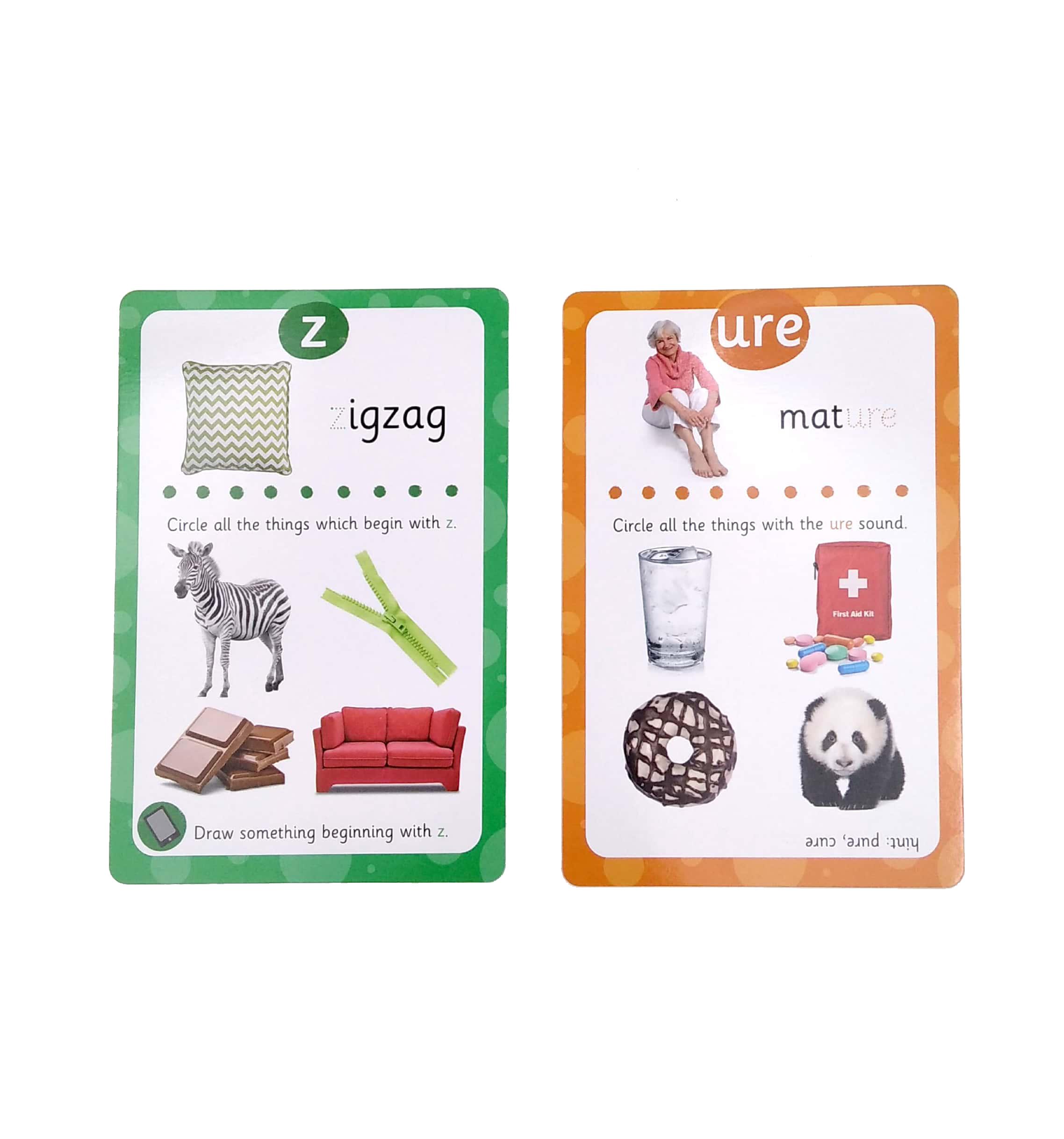 Reception Wipe Clean Cards &amp; LCD Tablet: Phonics