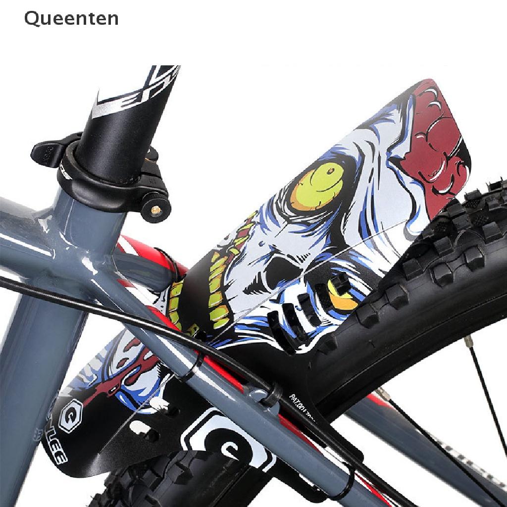 Queenten Mountain Road Bicycle Fender Bike Front Rear Mudguard Cycling Rainplate 26.5cm QT