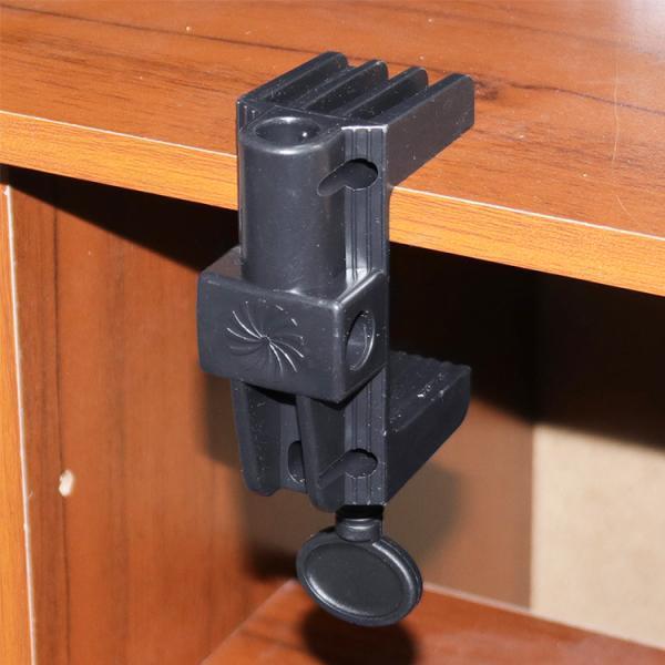4xPlastic Desk Mount Clamp Replace for Lamp Mic Arm Stand