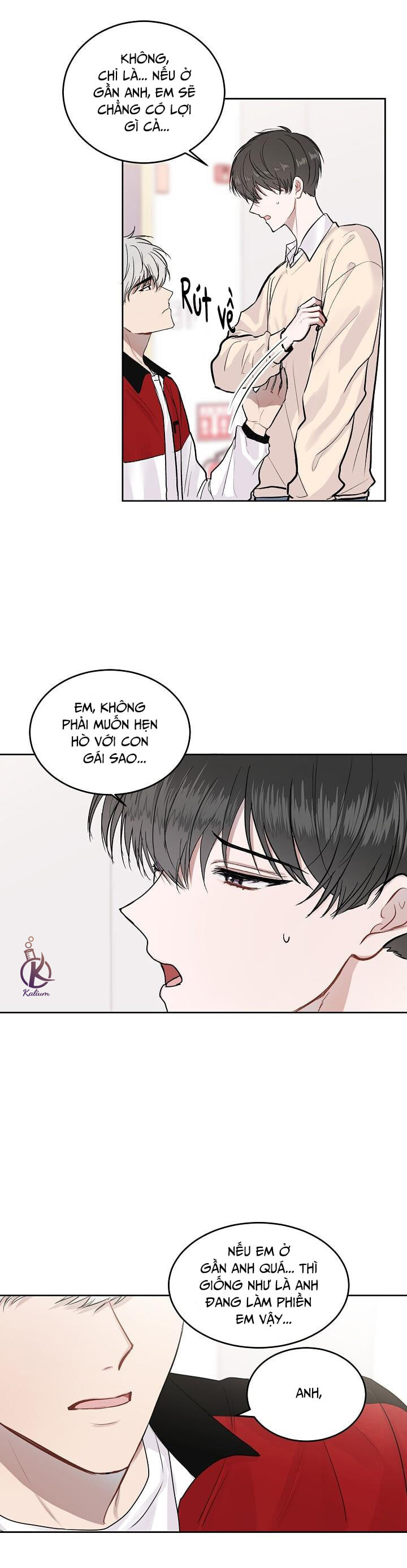 tiền bối, đừng khóc mà! chapter 8.5 12