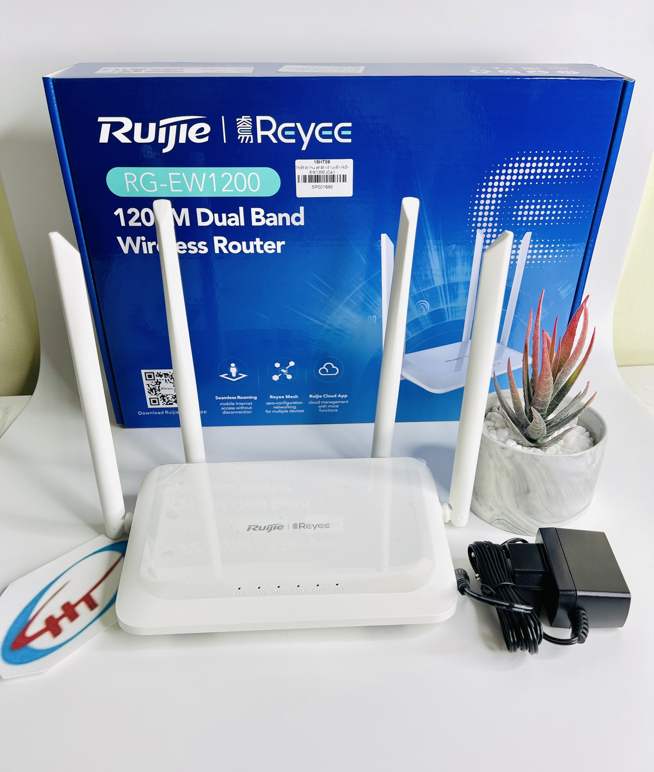 Router Wifi Ruijie Reyee RG-EW1200, Hàng Chính Hãng.