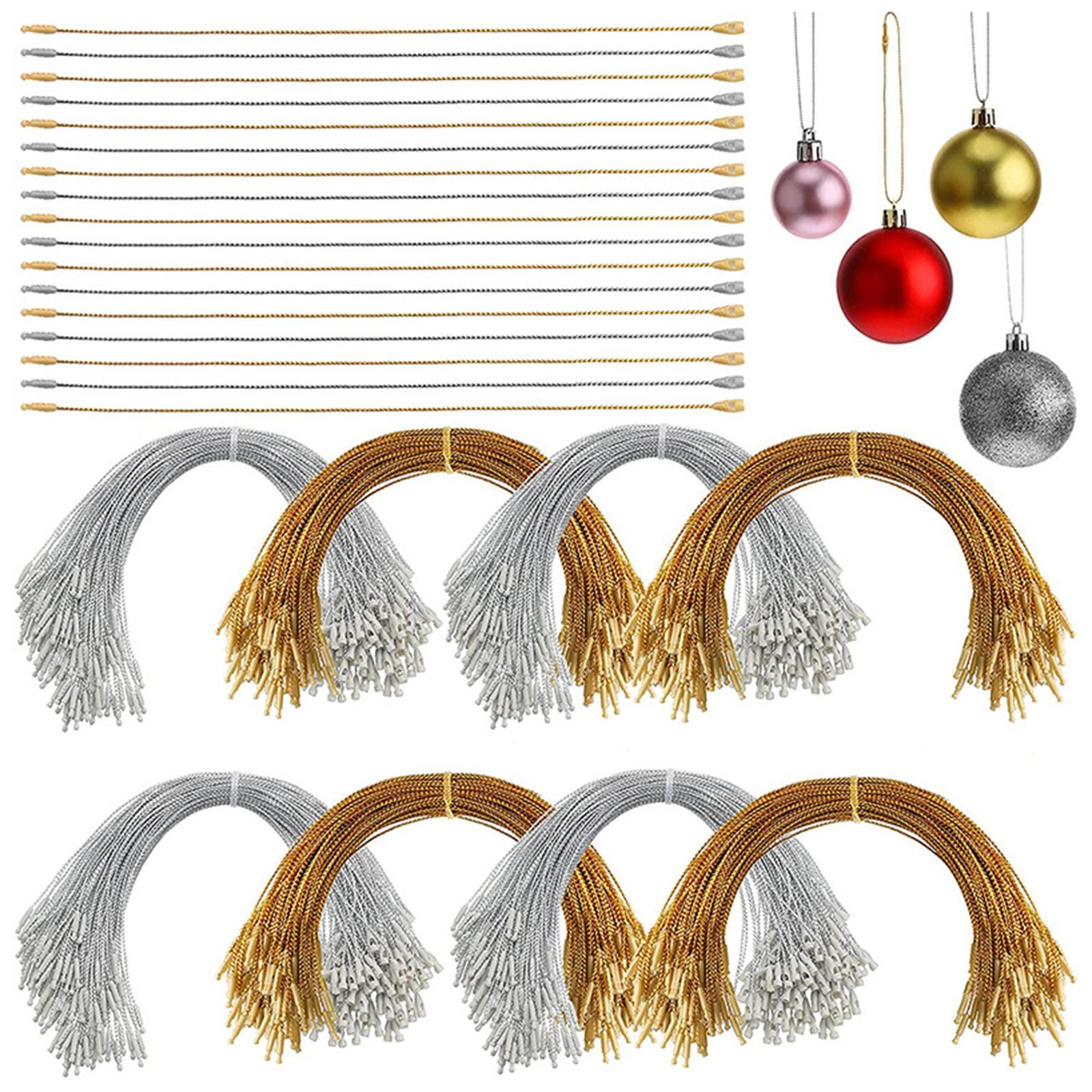 800Pcs Tag Rope Loop Tag Fasteners for Luggage Christmas Tree Accessory Toys