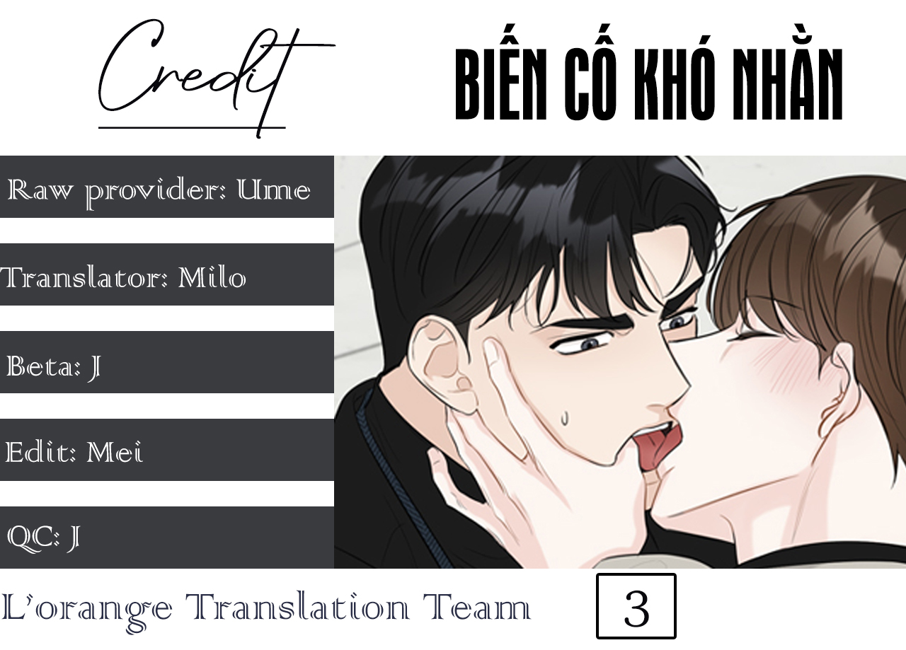 Biến Cố Khó Nhằn chapter 3