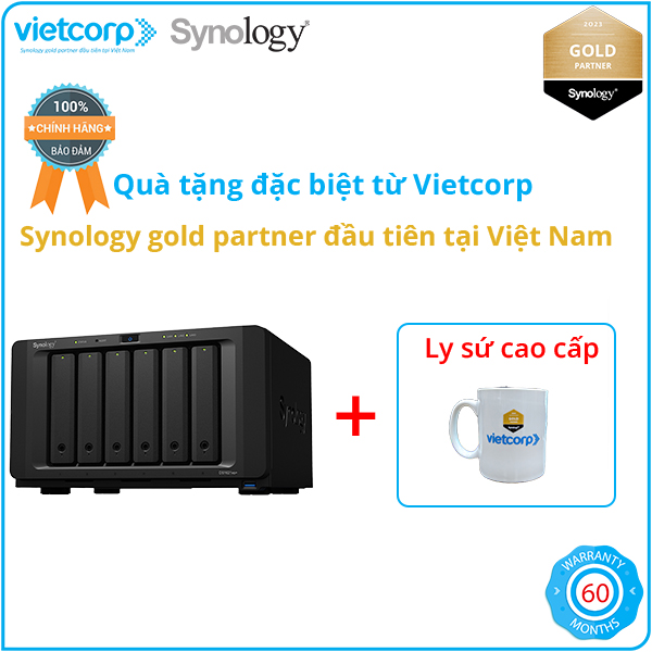 Thiết bị lưu trữ mạng NAS Synology DS1621xs+ - Hàng chính hãng