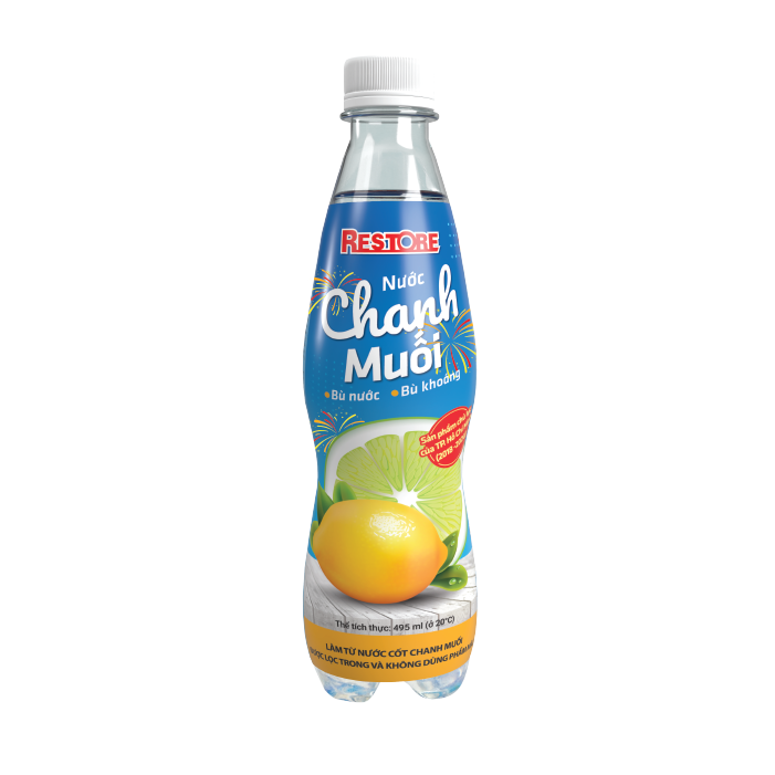 Thùng 24 Chai Nước Chanh Muối Restore Bidrico