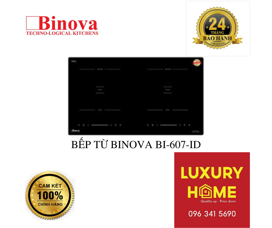 BẾP TỪ BINOVA BI-607-ID - Hàng chính hãng