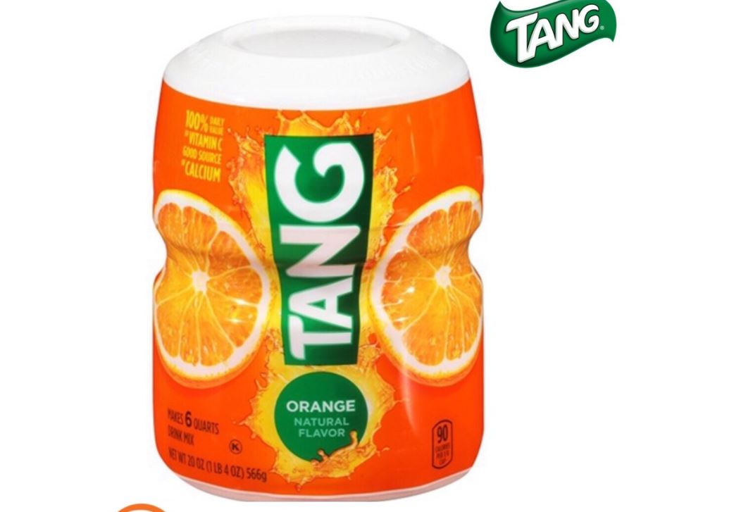 Bột Pha Nước Cam Tang Orange hủ 566g từ Mỹ.