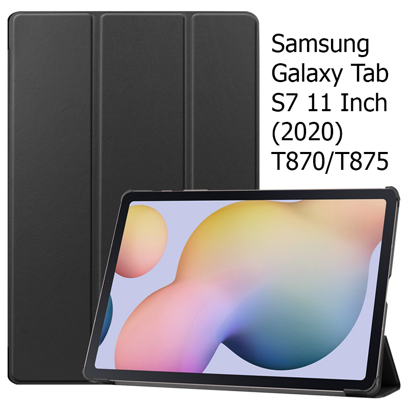 Bao Da Cover Dành Cho Máy Tính Bảng Samsung Galaxy Tab S7 11 Inch   T870 / T875 Hỗ Trợ Smart Cover
