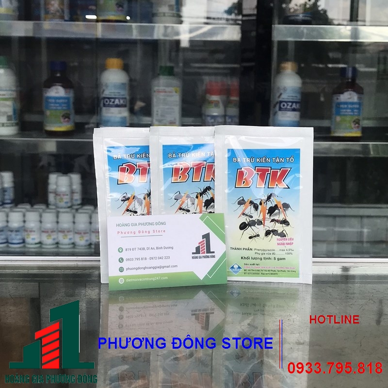 Thuốc diệt kiến dạng bả BTK, Bả trừ kiến BTK