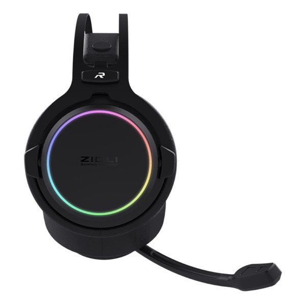 TAI NGHE Zidli Fcore FH1 Ultralight RGB 3D7.1 Wireless – Dual mode Gaming Headset_ HÀNG CHÍNH HÃNG