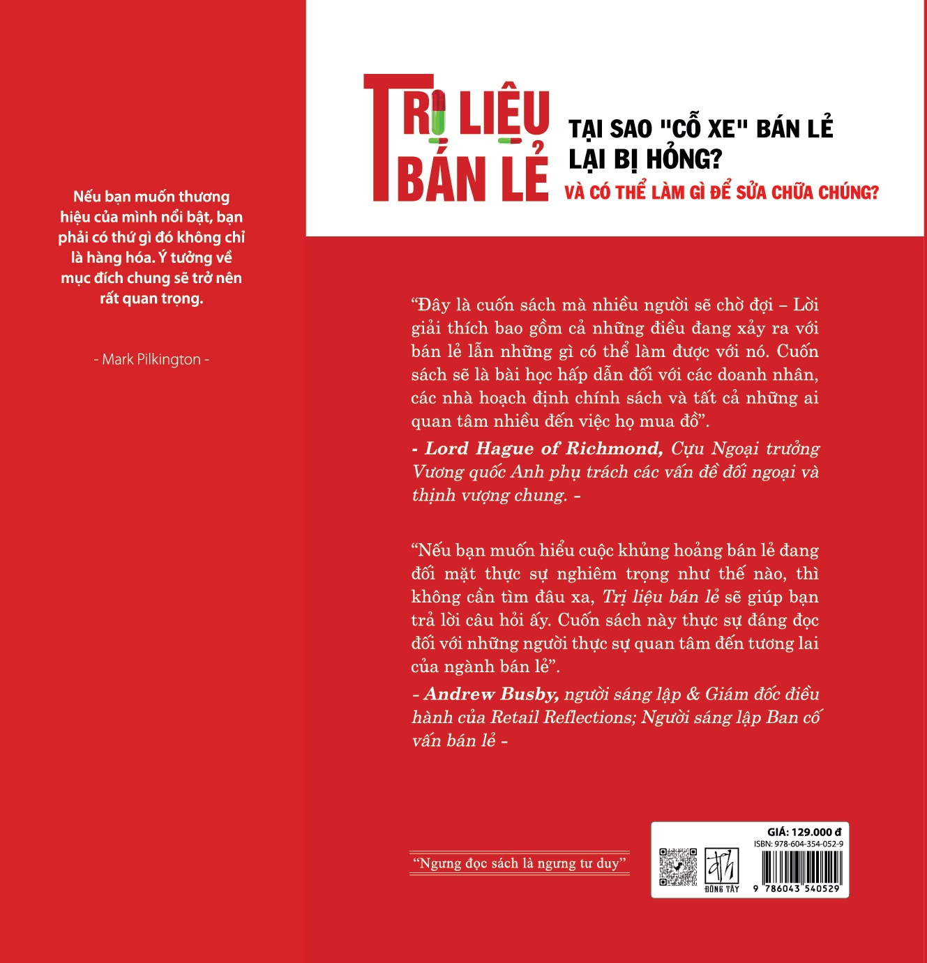 Trị liệu bán lẻ - Tại sao &quot;cỗ xe&quot; bán lẻ lại bị hỏng? và có thể làm gì để sửa chữa