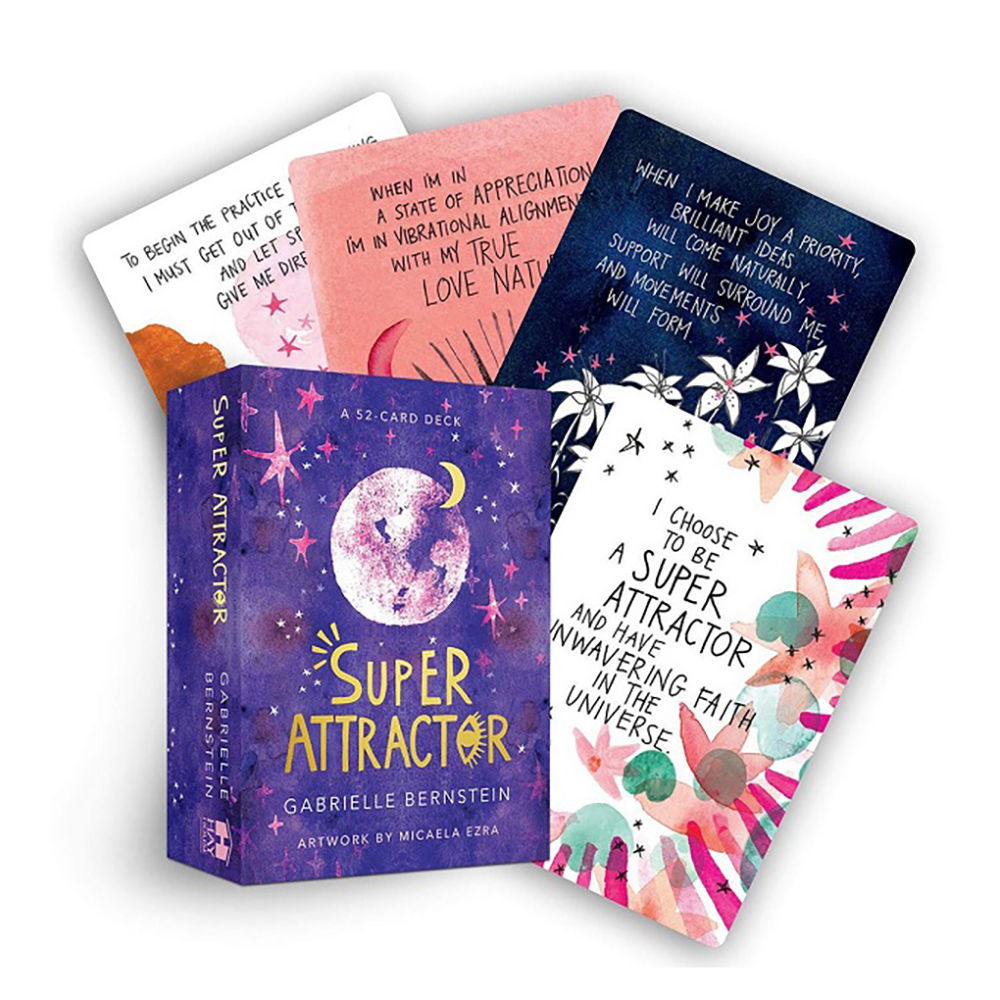 Bộ Bài Oracle Super Attractor Oracle 52 Lá Bài  Đá Thanh Tẩy
