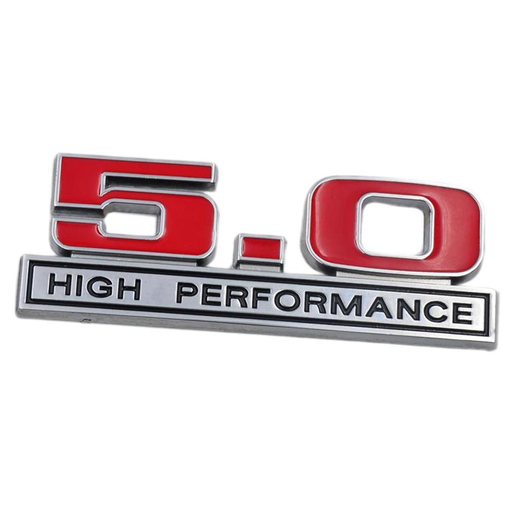 2-5pack Car Emblem Decal For Ford 5.0 Mustang Mondeo For Land Rover Accessories