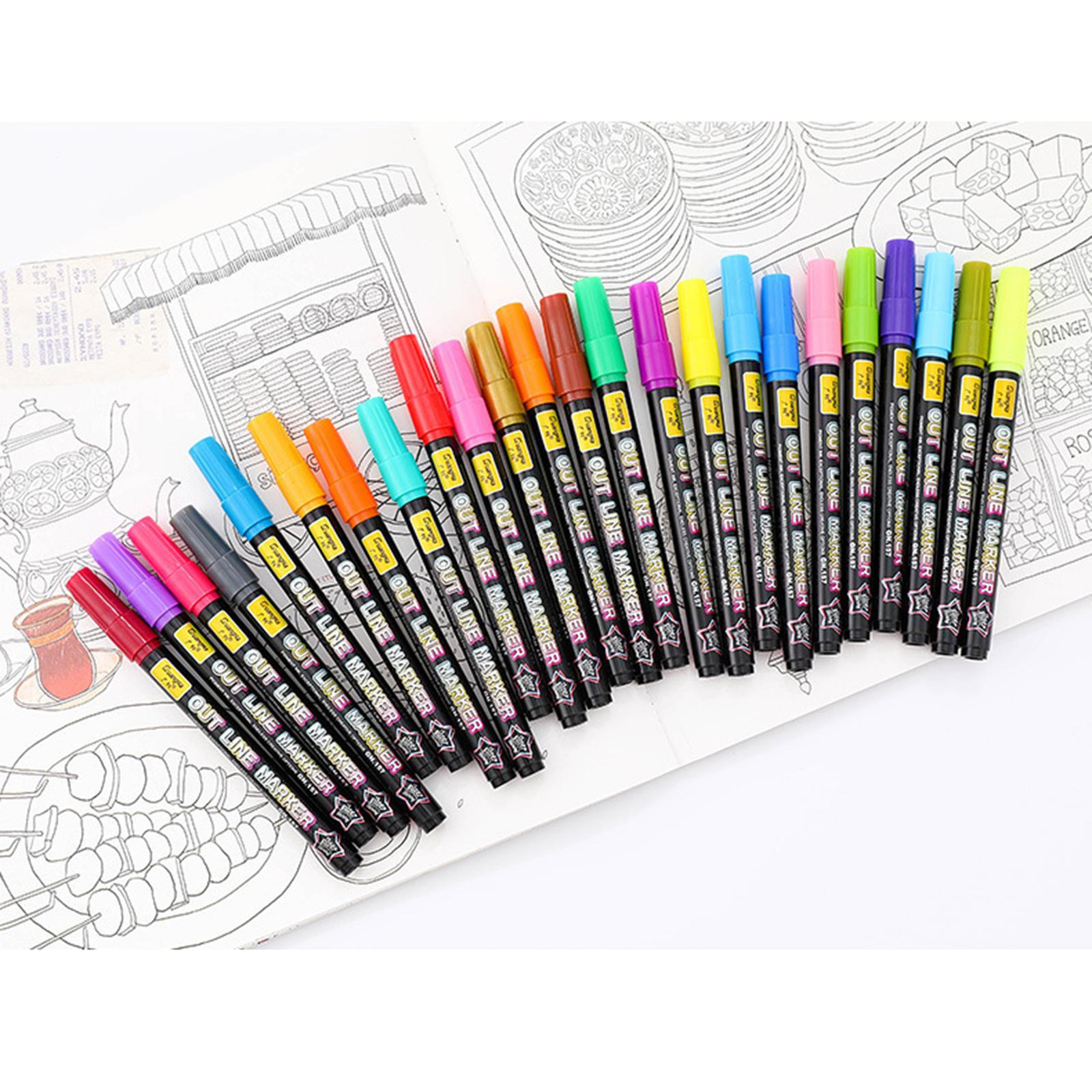 Highlighter pens Textliner with Neon highlighter marker (pack of 5  highlighters)