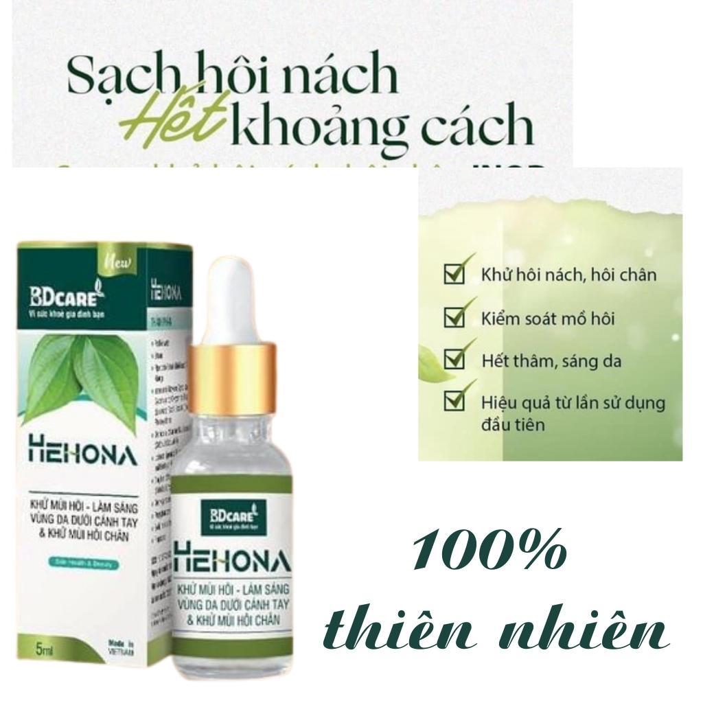 Hehona Khử Mùi Hôi Nách Hôi Chân 5ml