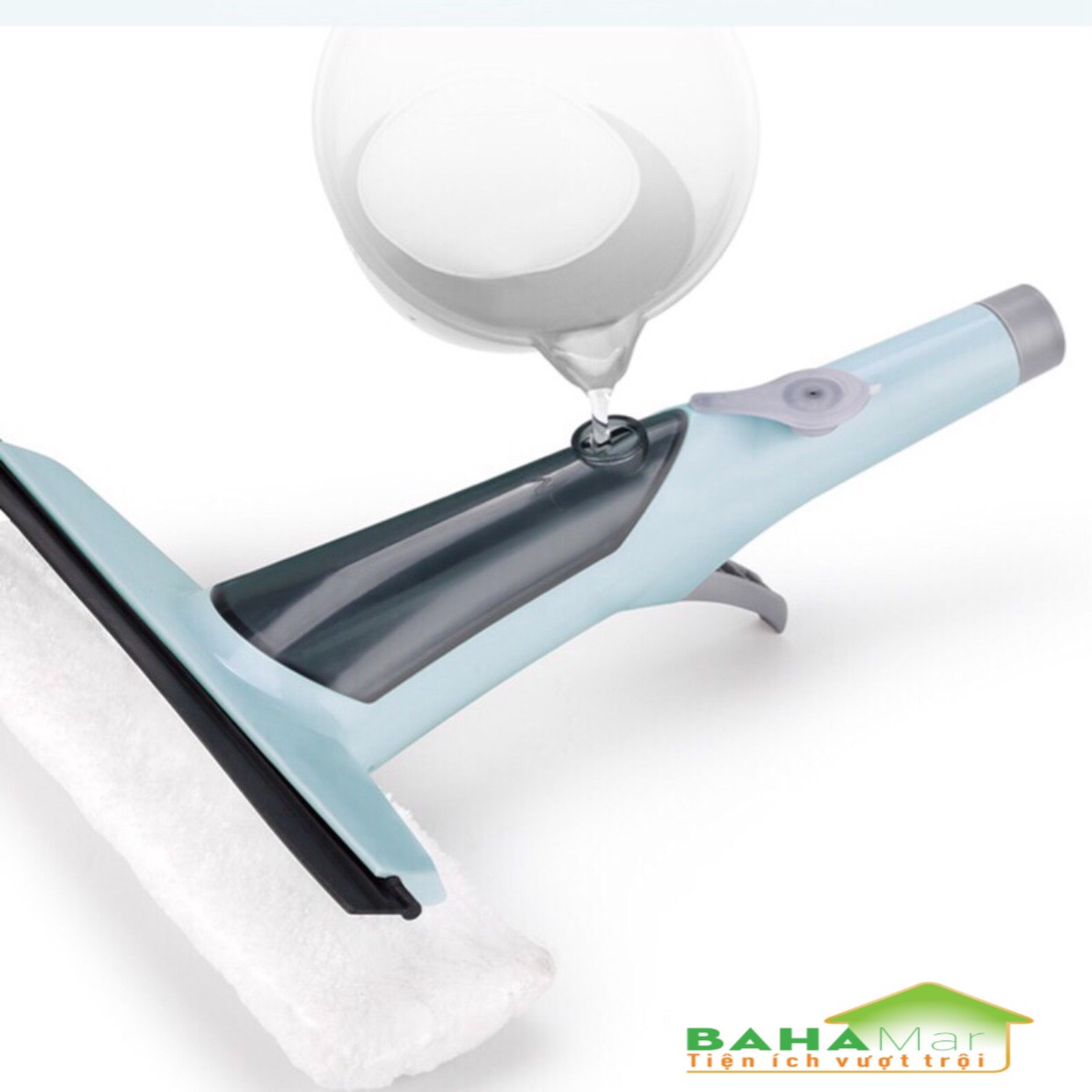 CÂY LAU - GẠT KÍNH ĐA NĂNG TỰ ĐỘNG PHUN XỊT NƯỚC "BAHAMAR" Đơn giản hóa việc LAU KÍNH từ kính cửa, vách kính... và giảm tối đa thời gian dùng cho việc vệ sinh kính.