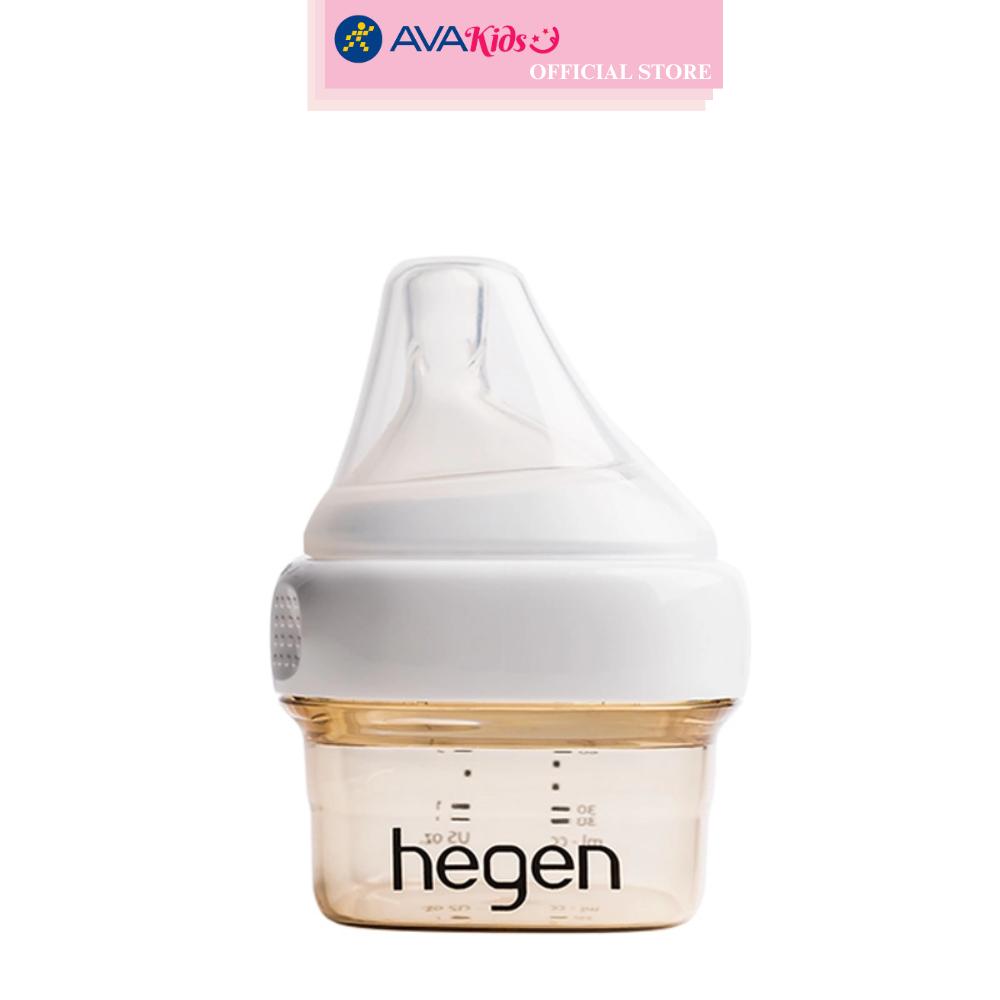 Bình sữa nhựa PPSU Hegen cổ rộng 60 ml (0 – 1 tháng)