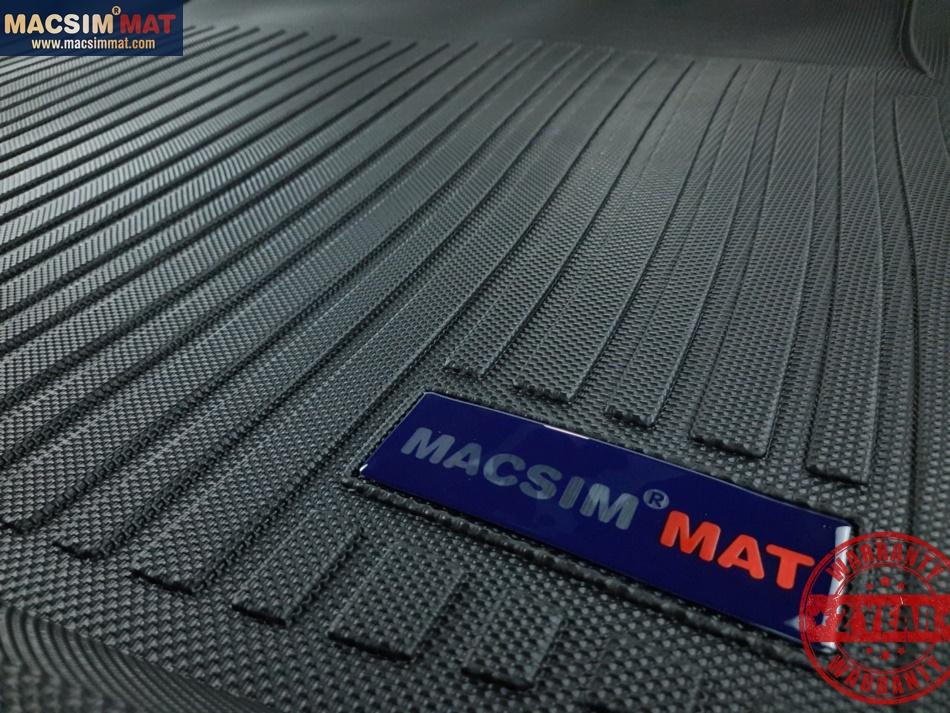 Thảm lót cốp Mercedes C 2011-2015 nhãn hiệu Macsim chất liệu TPV cao cấp màu đen