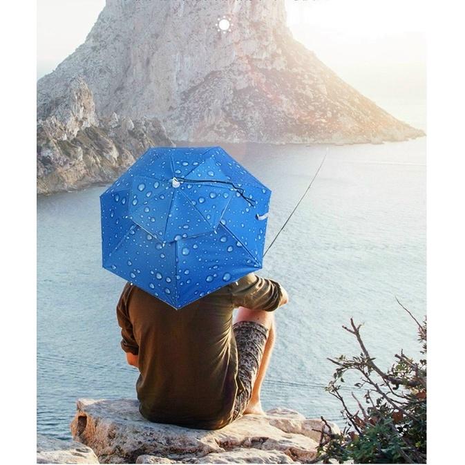 Ô đội đầu đi câu cá