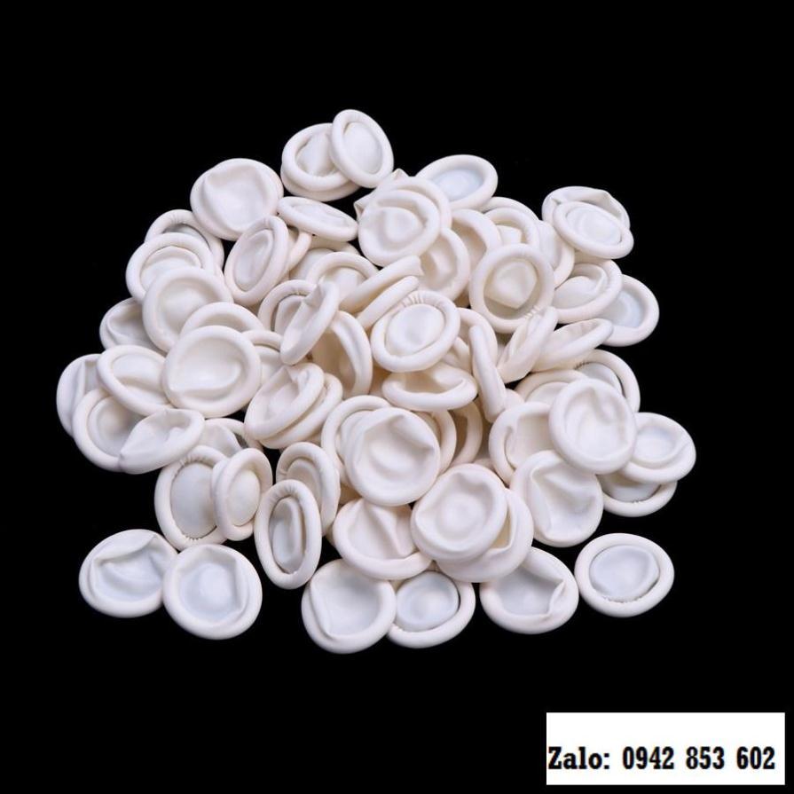 Set 10 Bao Đeo Ngón Tay Bằng Chất Liệu Cao Su Làm Nail, Phun Xăm, Mạch Điện Tử