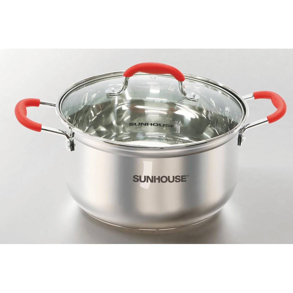 Bộ nồi inox 5 đáy SUNHOUSE SHG2503MSD - Hàng chính hãng