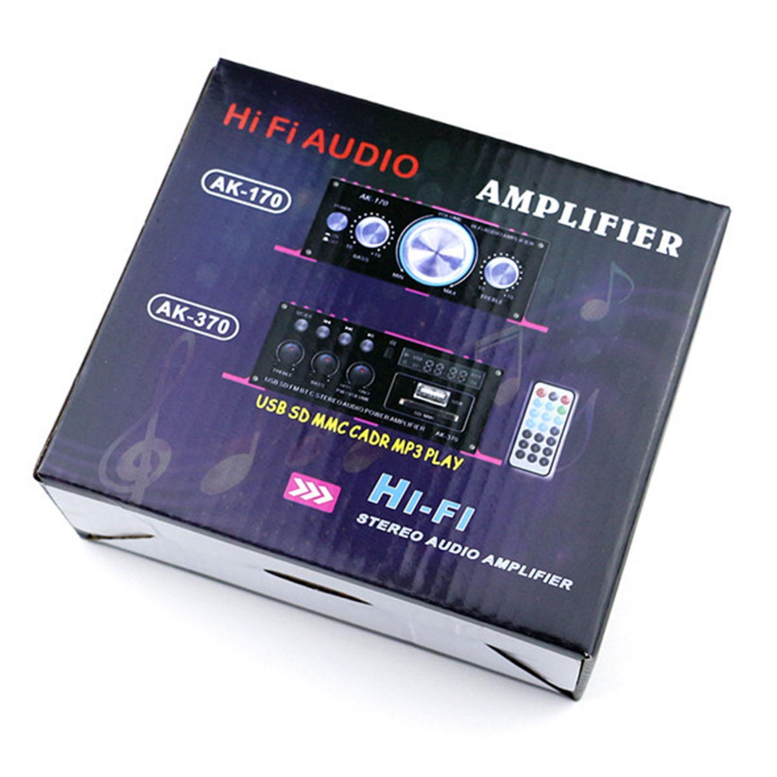 Surround Sound Mini  Sound  Amp Speaker  12V FM USB