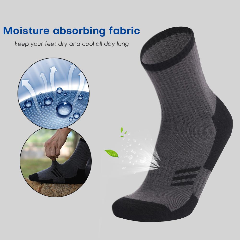 Set 3 Đôi Vớ Thể Thao Chống Trơn Trượt Thoáng Khí
