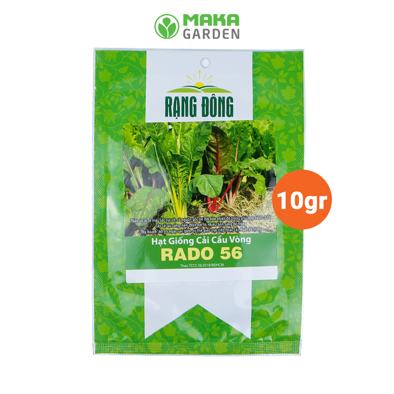 Hạt Giống Cải Cầu Vòng Rado 56 -Gói 10Gr - Nhiều Màu, Sinh Trưởng Khỏe