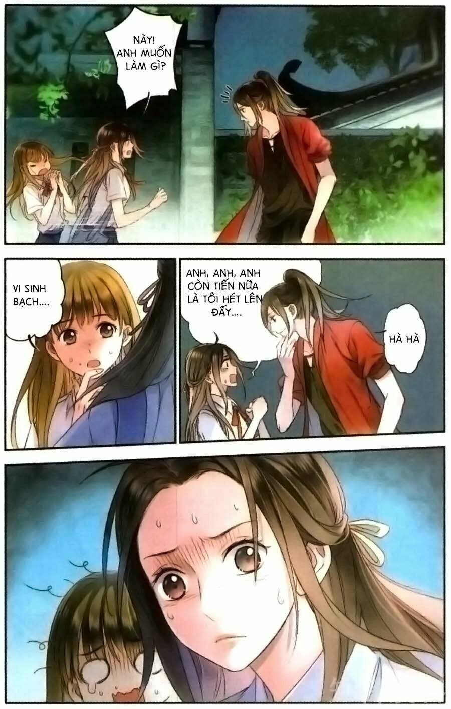 lệnh cấm nghị tộc 2 ẩn diện trấn chapter 18 2