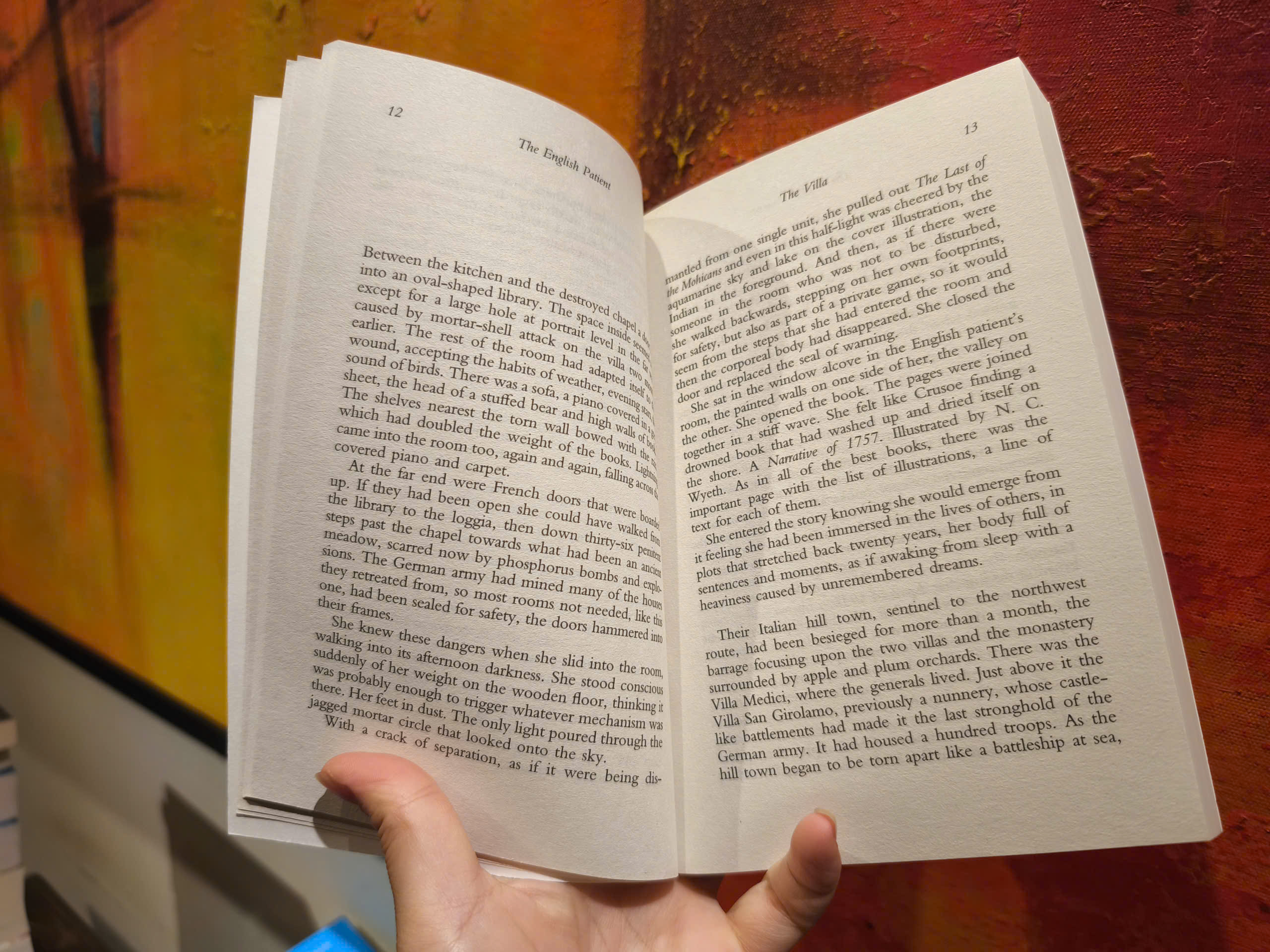 Sách - The English Patient by Michael Ondaatje - Booker Prize Winner, Tiểu thuyết đoạt giải