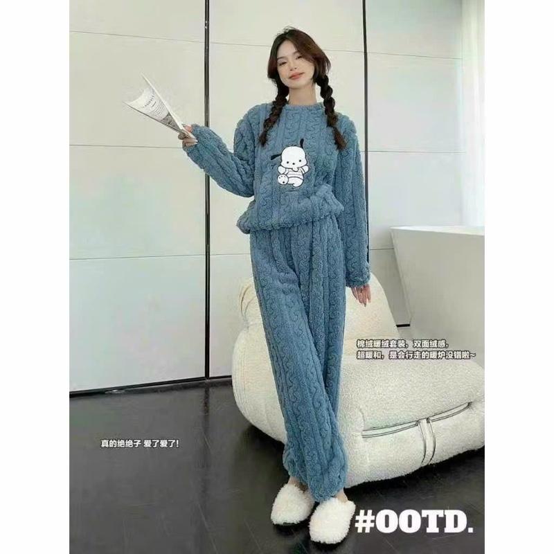 [KoSuyTu] Bộ Nỉ Bông Lông Thỏ Siêu Mềm, Ấm, Đáng Yêu - Hottrend 2025 Ở Nhà Vẫn Xynh - Ra Ngoài Vẫn Lịch Sự