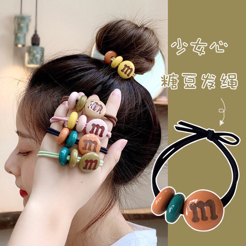 Dây cột tóc dễ thương nhiều màu sắc - Sara Accessories