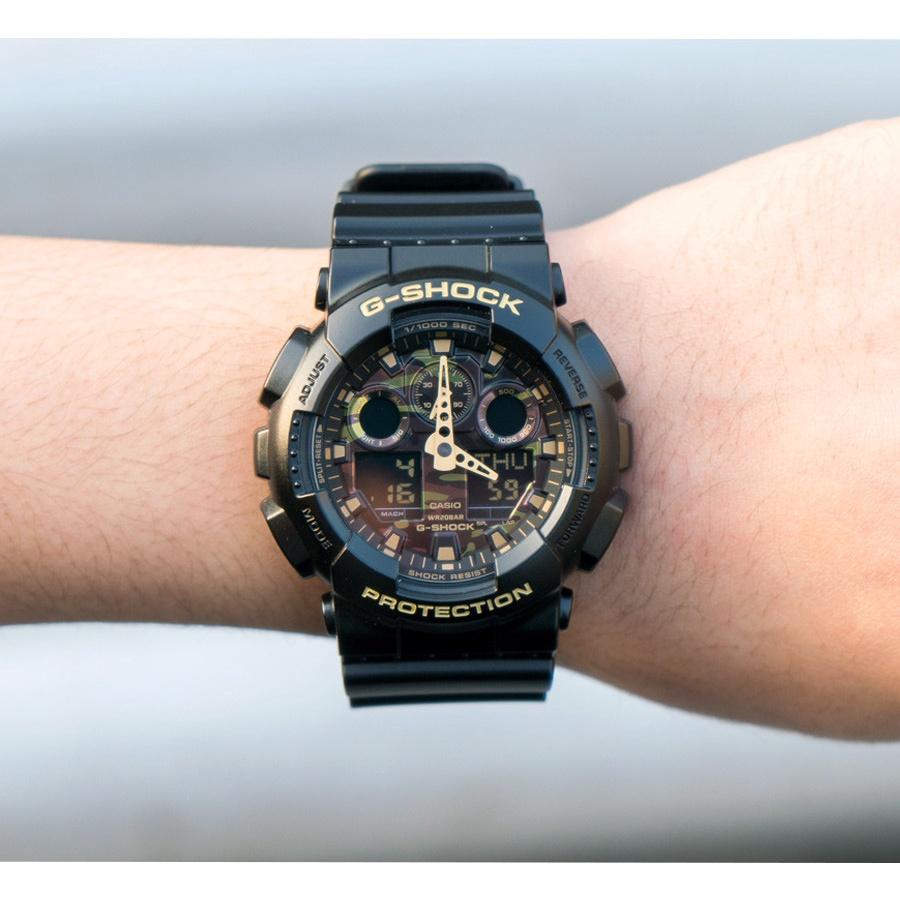 Đồng Hồ Nam Dây Nhựa Casio G-Shock GA-100CF-1A9 Chính Hãng - GA-100CF-1A9DR