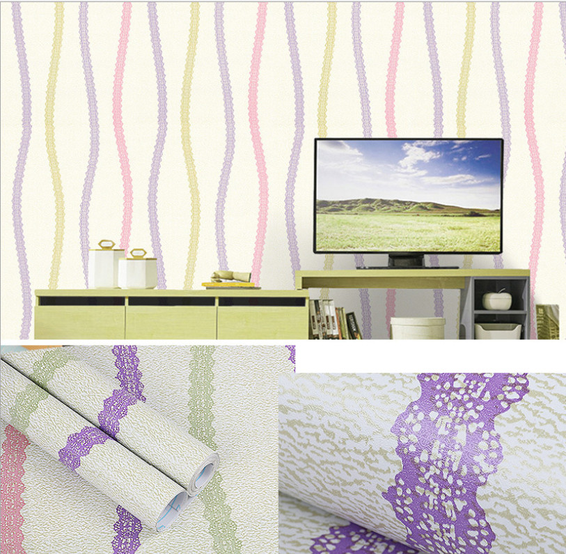 GIẤY DÁN TƯỜNG KHỔ 45CM X10M SỌC NƠ