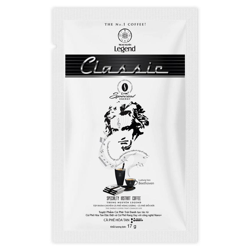 Cà phê hòa tan Legend Classic – Trung Nguyên Legend - Bịch 46 + 4 gói