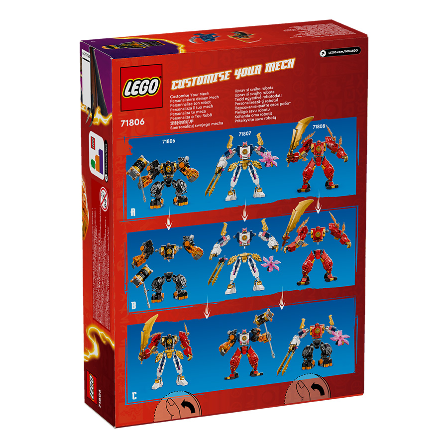 Đồ Chơi Lắp Ráp Chiến Giáp Của Cole LEGO NINJAGO 71806 (235 chi tiết)