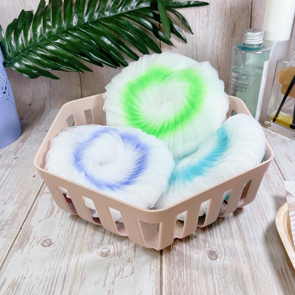 Bông Tắm Lưới Dẹp Mềm Mại Tiện Lợi