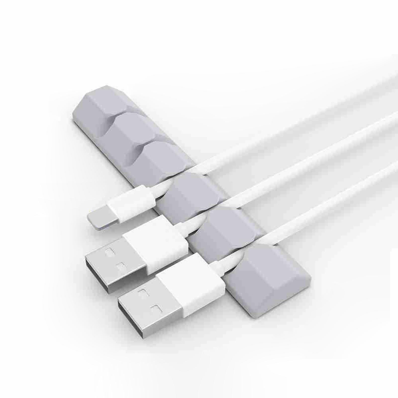 Silicone Cable Clips Cable Organizer Cable Management for Office